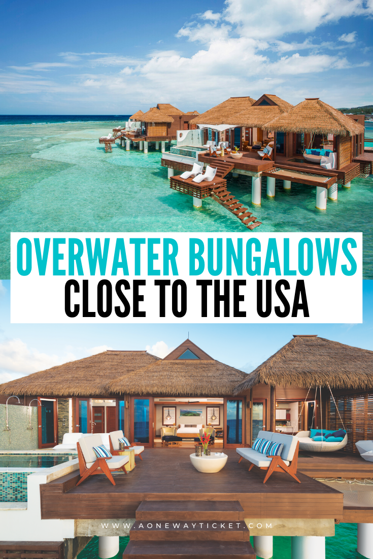 overwater bungalows in the caribbean