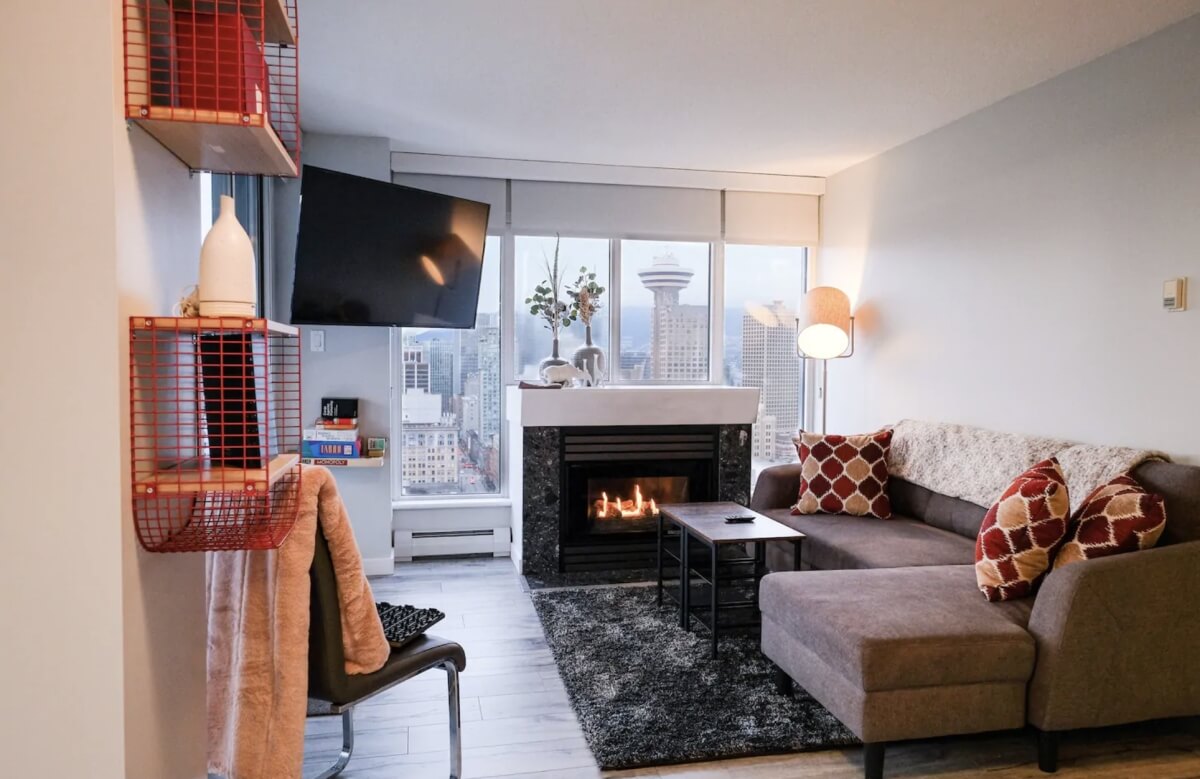 cozy place in airbnb featured as one of the best airbnbs in vancouver 