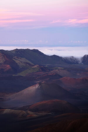 soft sunrise over haleakala national park things to do in maui hawaii